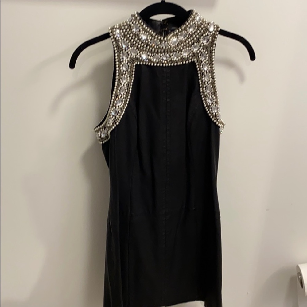 Free People Vegan Leather Dress